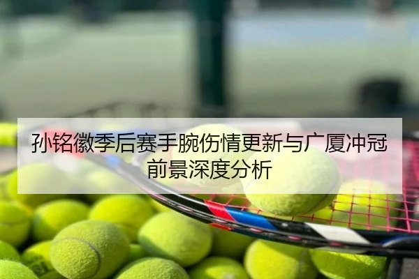 孙铭徽季后赛手腕伤情更新与广厦冲冠前景深度分析